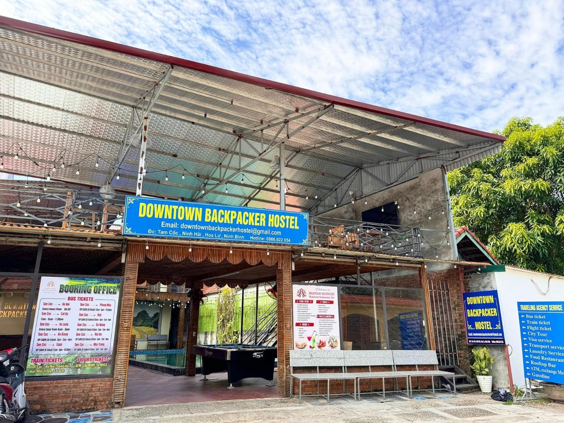 Downtown Backpacker Hostel Ниньбинь Экстерьер фото