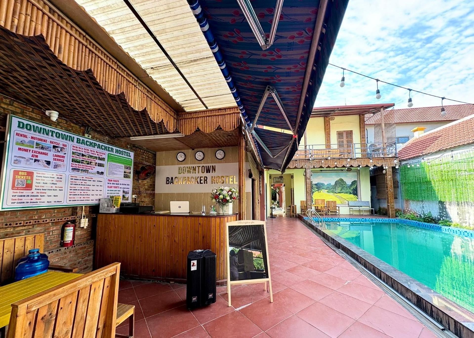 Downtown Backpacker Hostel Ниньбинь Экстерьер фото